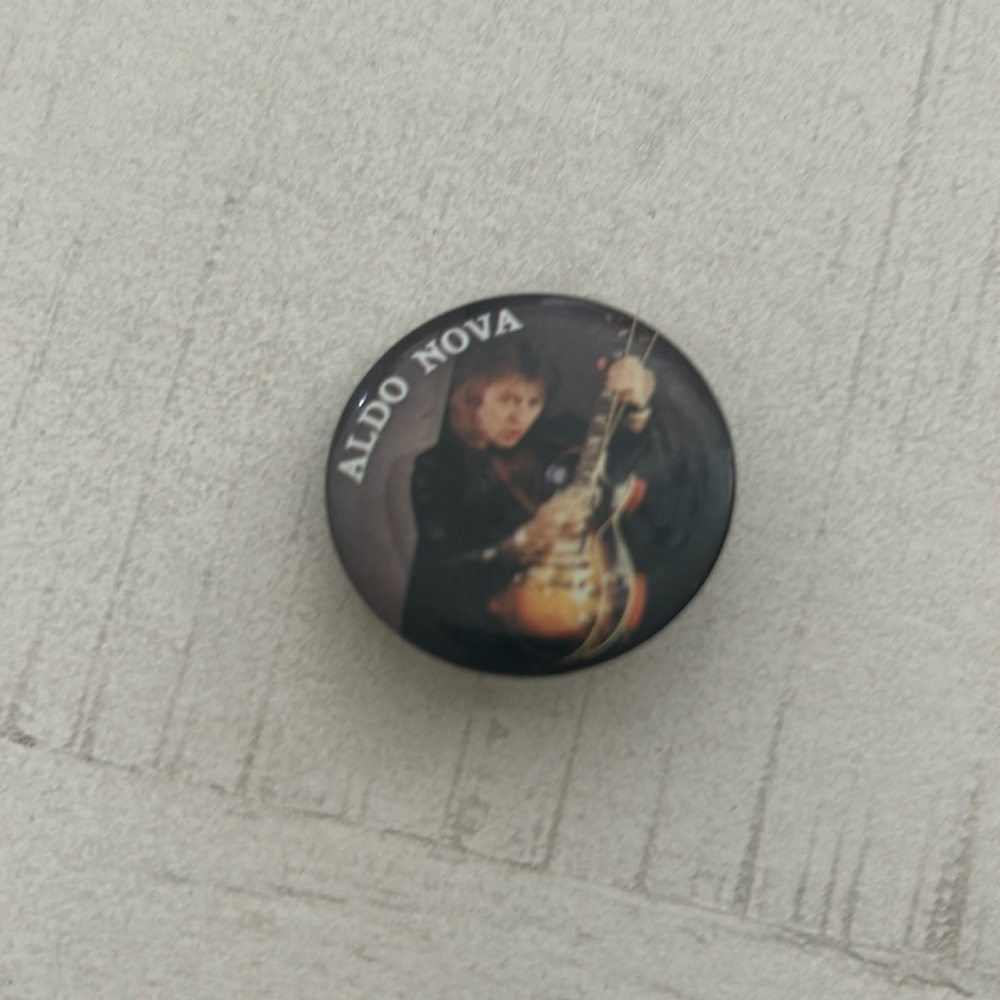 Aldo Nova pin